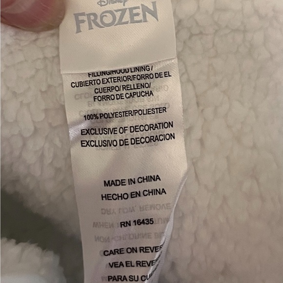 Disney Frozen hooded jacket, girls 6X, NWT - Picture 5 of 7